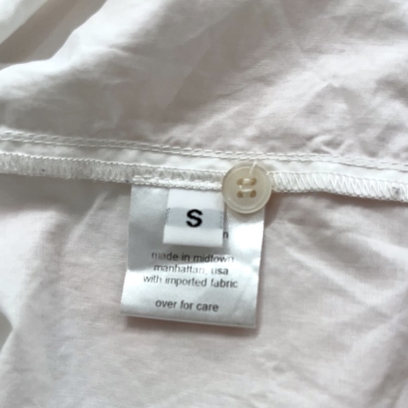RACHEL COMEY-Cotton Poplin Button Up (Size Small) - Picture 8 of 12
